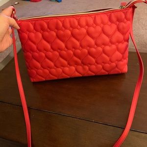 Betsey Johnson makeup bag/small crossbody